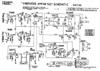 Fender Vibroverb-AB763 - Schematic 